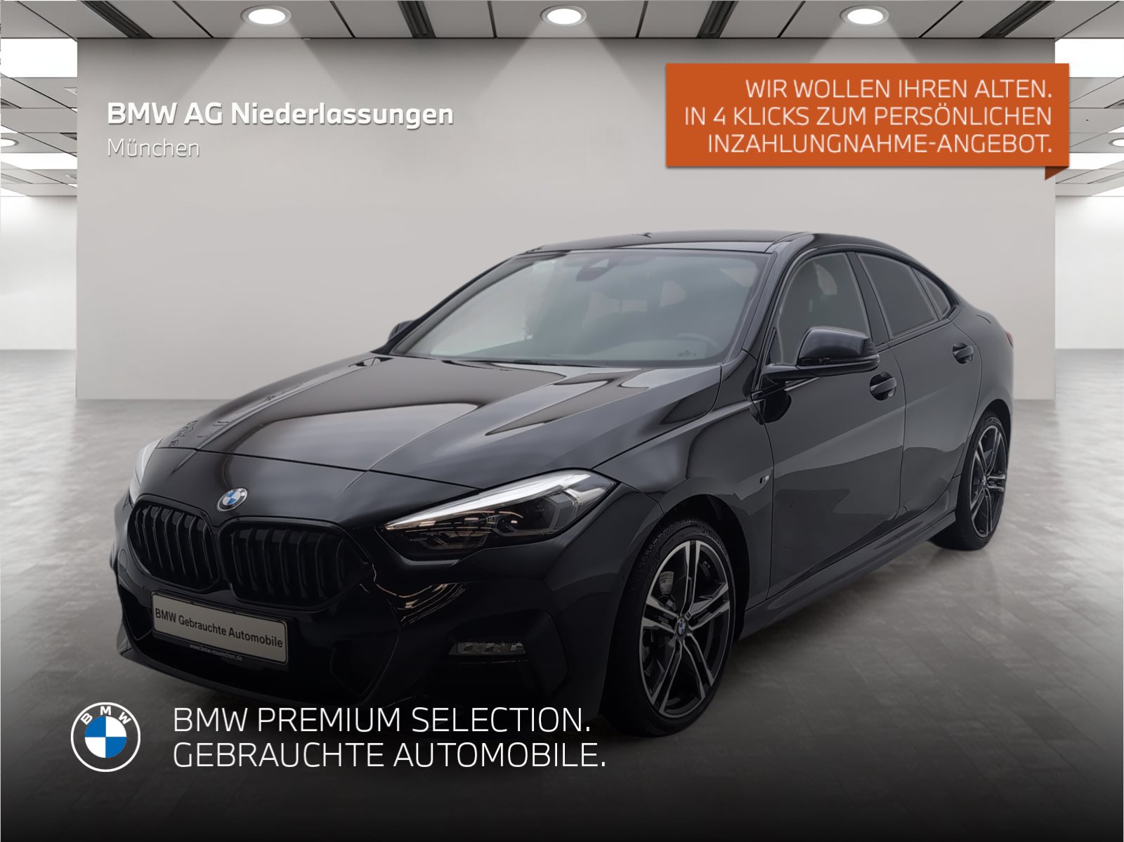 Mehr über den Artikel erfahren BMW 218i Gran Coupé M Sport LiveCockpitProf Kamera Gran Coupé M Sport LiveCockpitProf Kamera