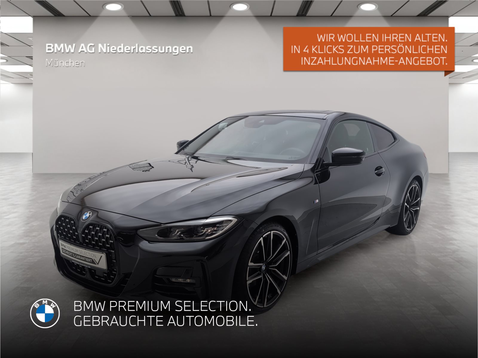 Mehr über den Artikel erfahren BMW 420i Coupé M Sport Navi Kamera HiFi LED Coupé M Sport Navi Kamera HiFi LED