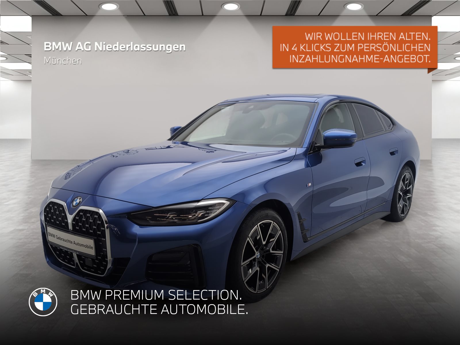 Mehr über den Artikel erfahren BMW 420i Gran Coupé M Sport LiveCockpitProf Kamera Gran Coupé M Sport LiveCockpitProf Kamera
