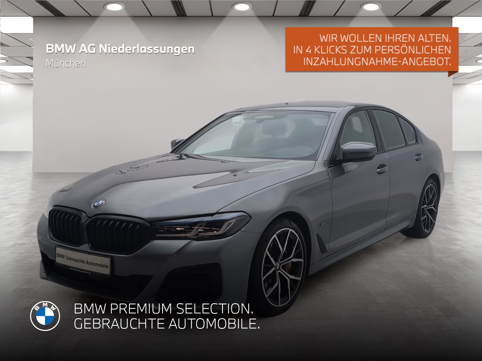 Mehr über den Artikel erfahren BMW M550i xDrive Limousine M Sport AHK Harman/K Limousine M Sport AHK Harman/K