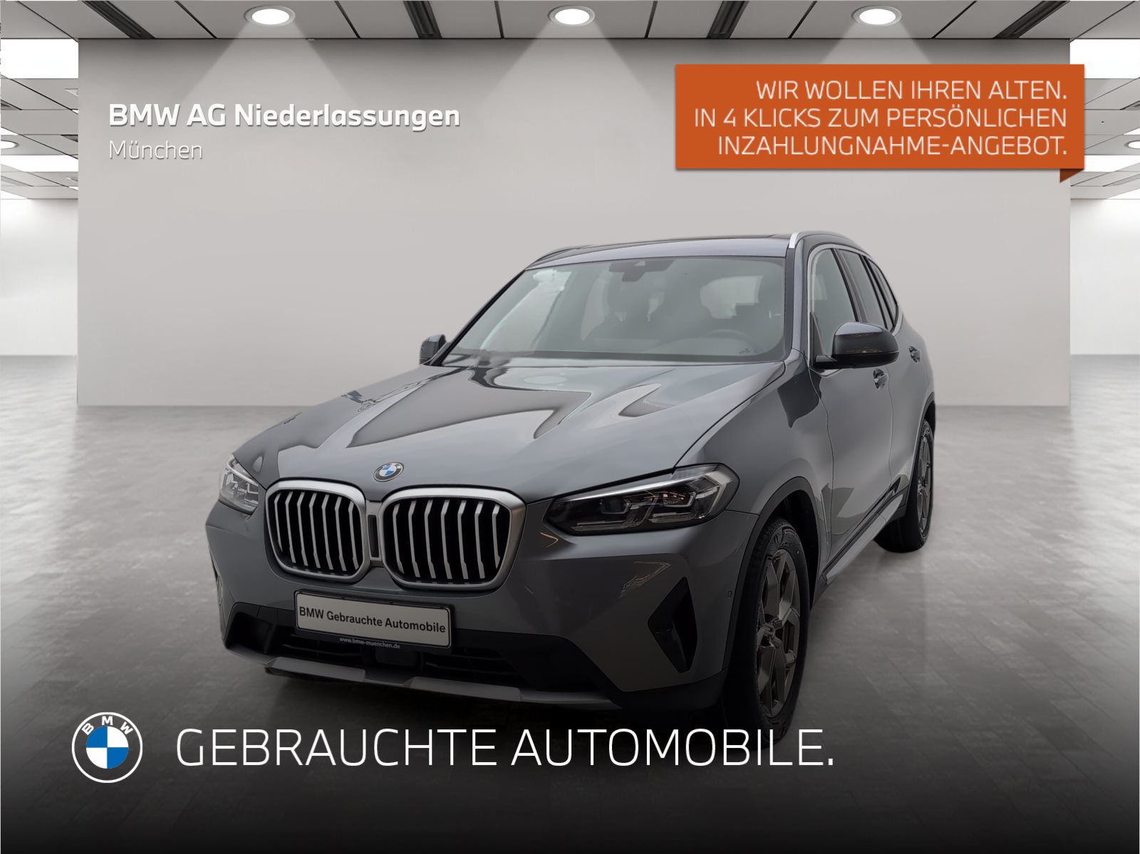 Mehr über den Artikel erfahren BMW X3 xDrive20d LiveCockpitProf Kamera Pano.Dach LiveCockpitProf Kamera Pano.Dach