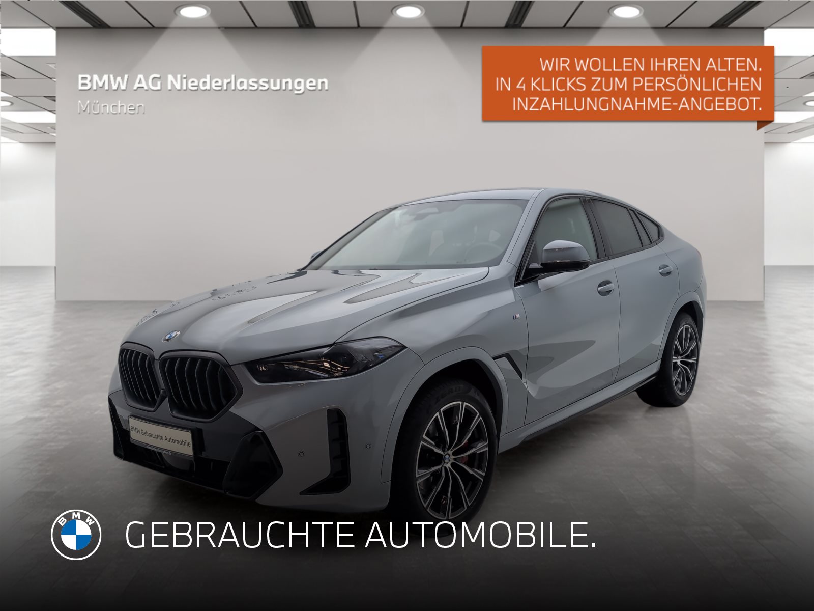Mehr über den Artikel erfahren BMW X6 xDrive30d M Sport Harman/K LiveCockpitProf M Sport Harman/K LiveCockpitProf