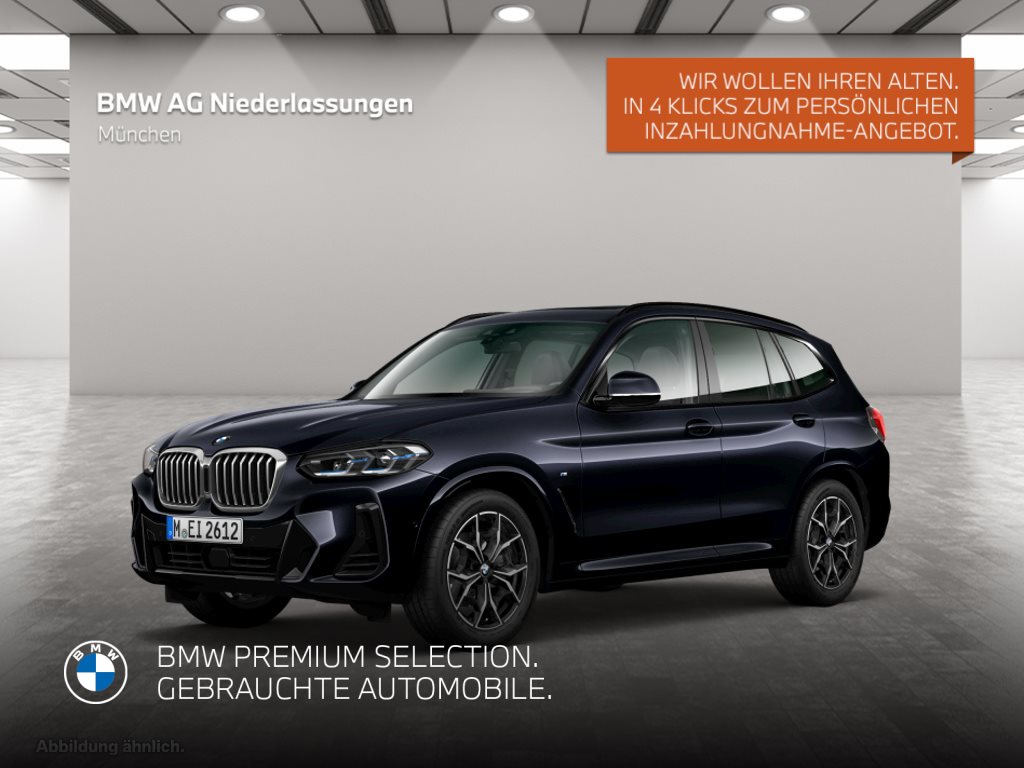 Mehr über den Artikel erfahren BMW X3 xDrive20d M Sport LiveCockpitProf Head-Up M Sport LiveCockpitProf Head-Up