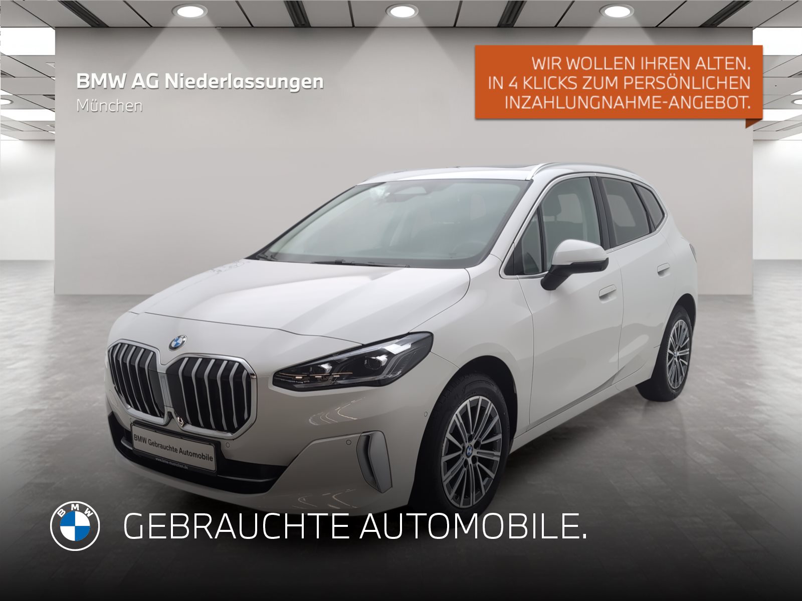 Mehr über den Artikel erfahren BMW 218d Active Tourer AHK Driv.Assist+ Head-Up LED Active Tourer AHK Driv.Assist+ Head-Up LED