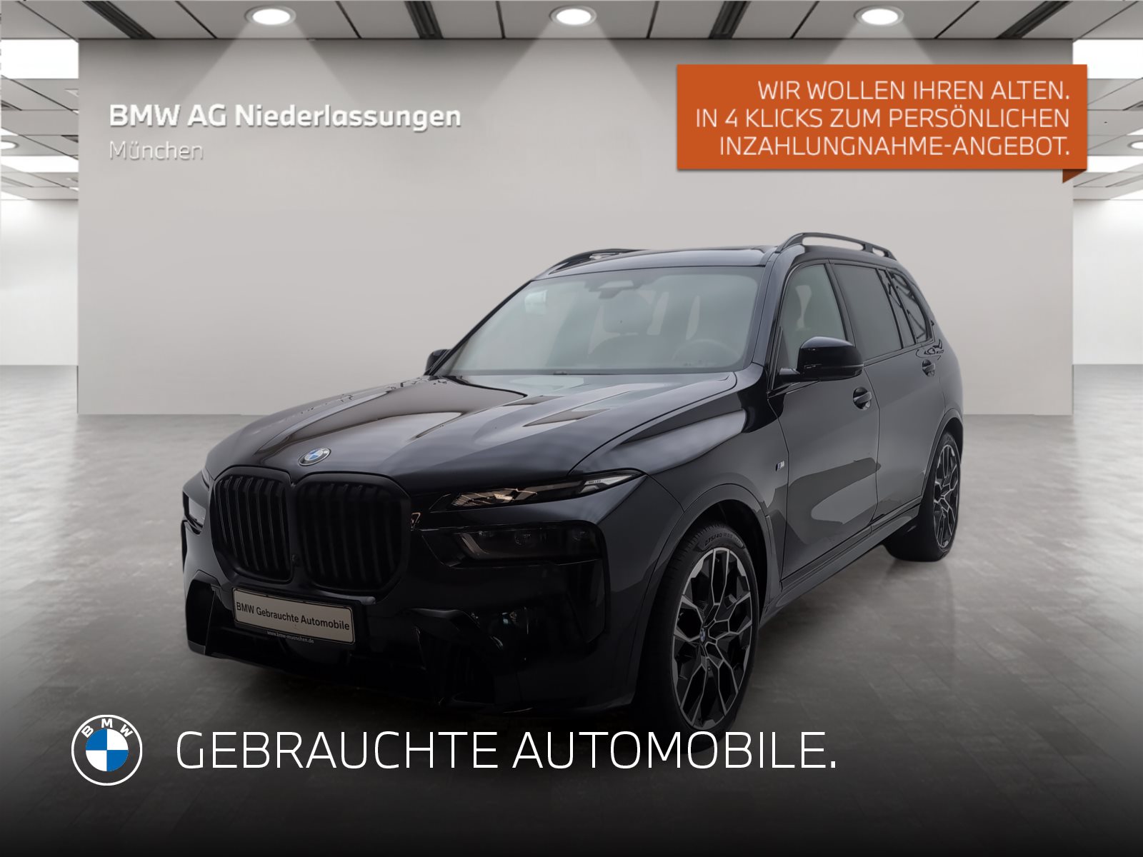 Mehr über den Artikel erfahren BMW X7 xDrive40i M Sport Massage AHK Harman/K Alarm M Sport Massage AHK Harman/K Alarm