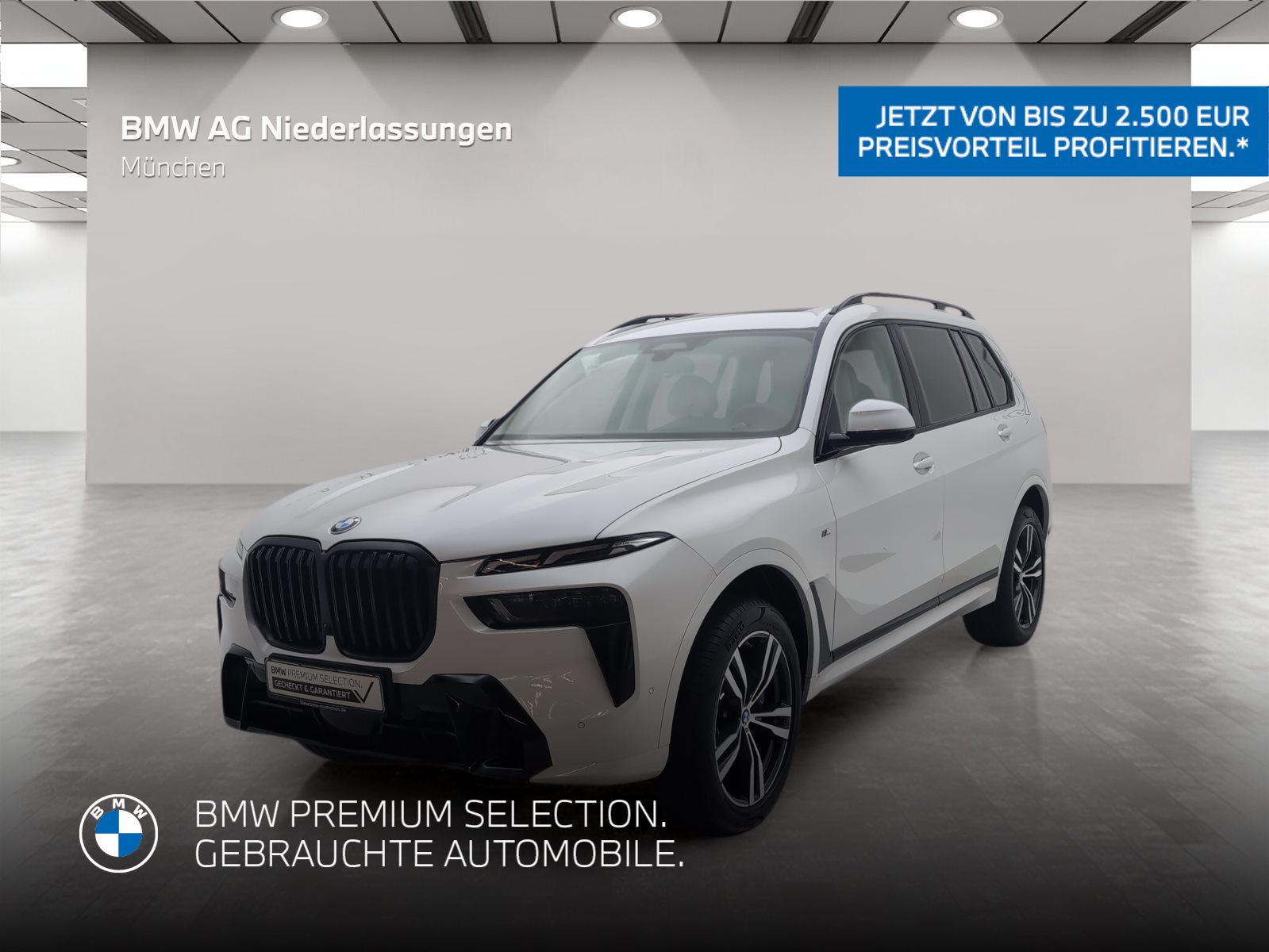 Mehr über den Artikel erfahren BMW X7 xDrive40i M Sport Standheizung Massage AHK M Sport Standheizung Massage AHK
