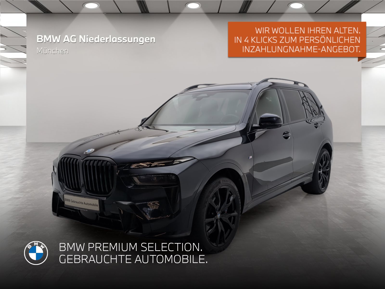 Mehr über den Artikel erfahren BMW X7 xDrive40i M Sport Standheizung Massage Alarm M Sport Standheizung Massage Alarm