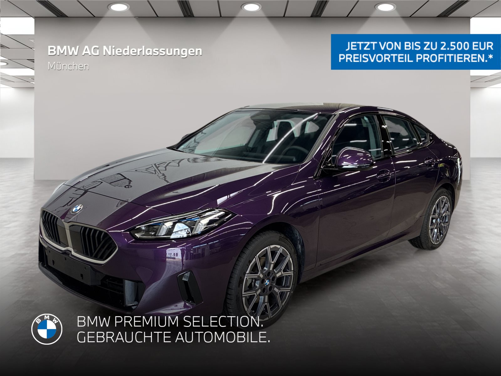 Mehr über den Artikel erfahren BMW 220d Gran Coupé AHK Kamera Driv.Assist LED Gran Coupé AHK Kamera Driv.Assist LED
