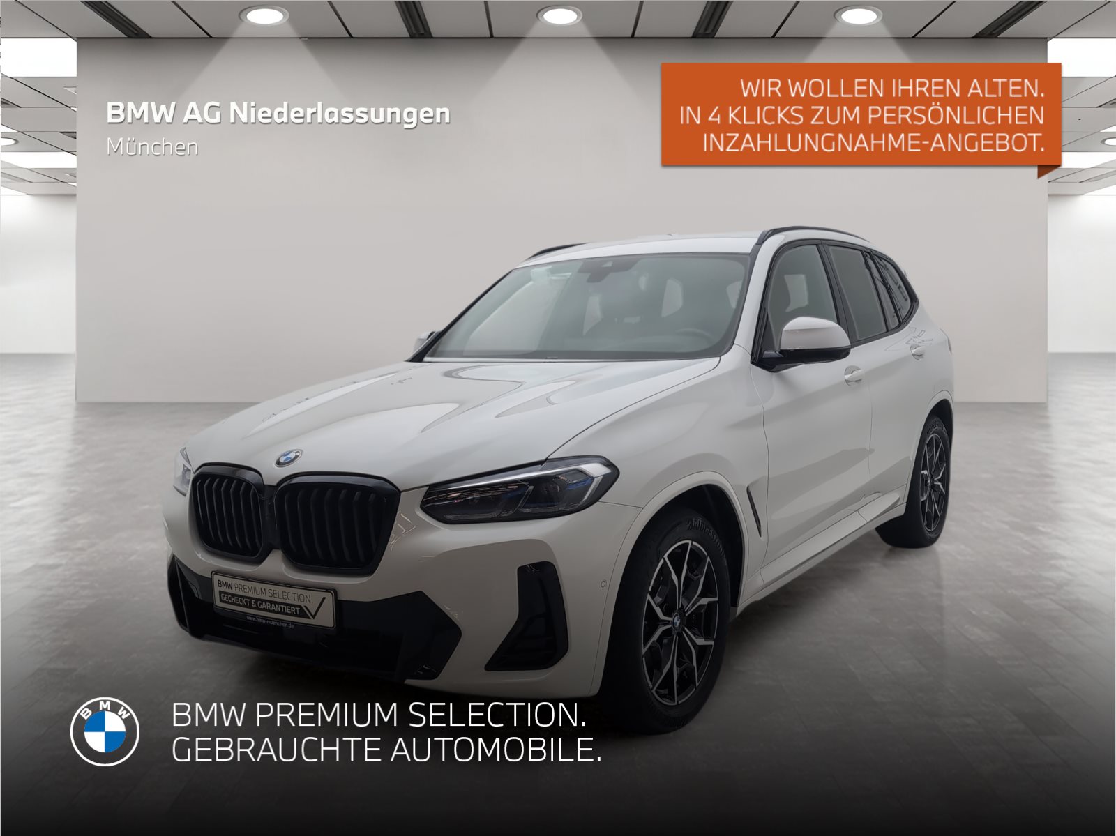 Mehr über den Artikel erfahren BMW X3 xDrive20i M Sport LiveCockpitProf Head-Up M Sport LiveCockpitProf Head-Up
