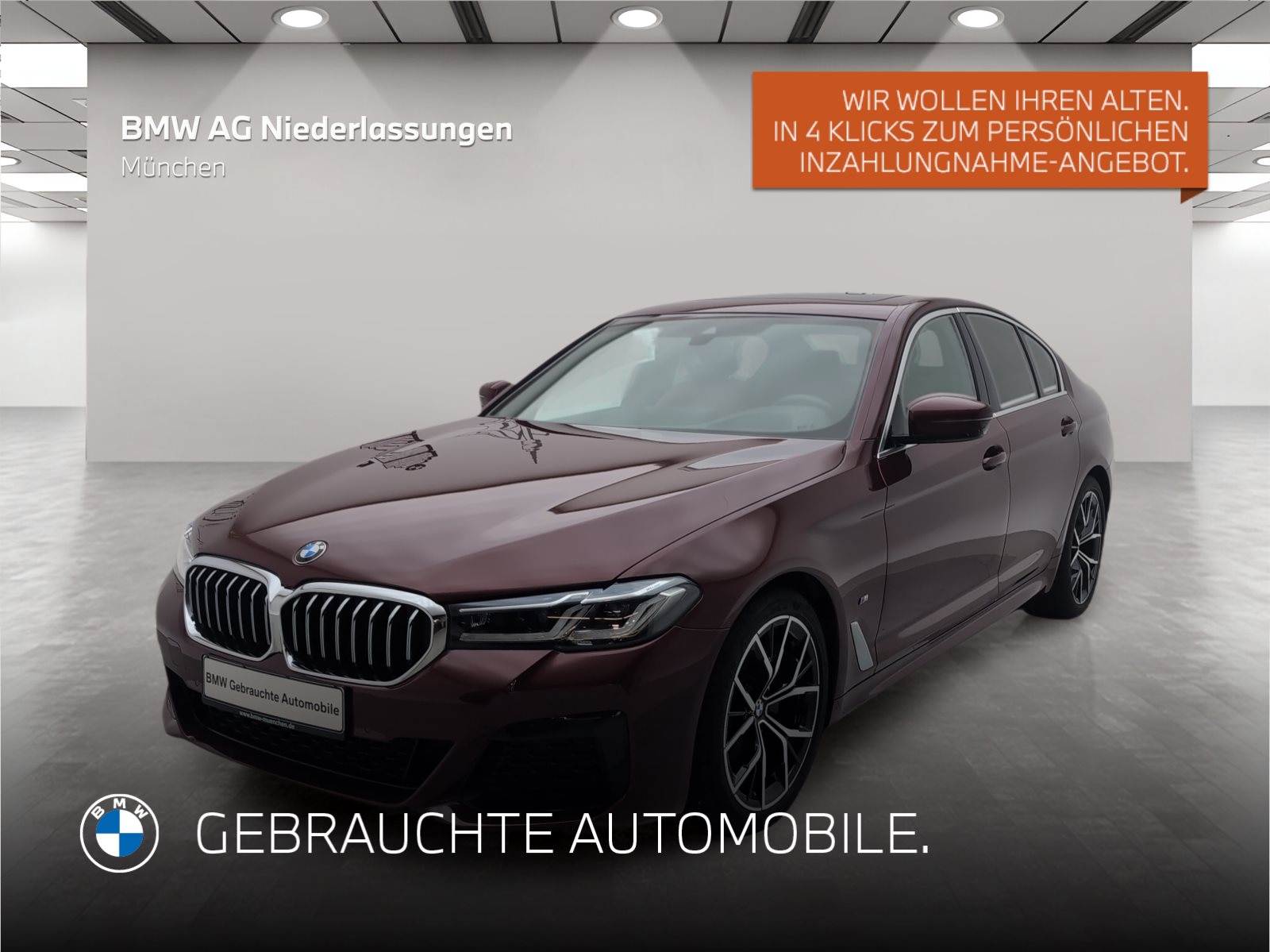 Mehr über den Artikel erfahren BMW 520d Limousine M Sport Standheizung Head-Up Limousine M Sport Standheizung Head-Up