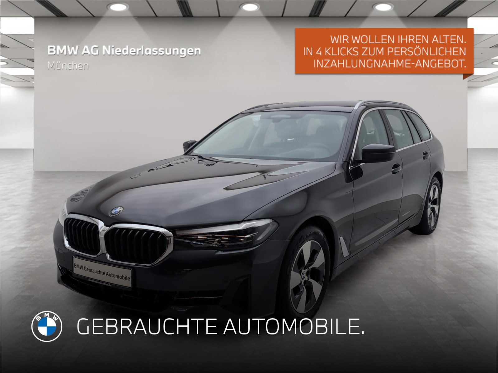 Mehr über den Artikel erfahren BMW 520d Touring LiveCockpitProf Head-Up Kamera Touring LiveCockpitProf Head-Up Kamera