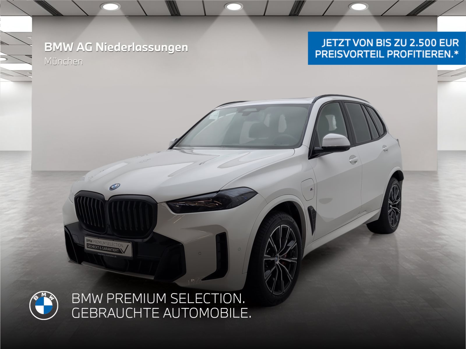 Mehr über den Artikel erfahren BMW X5 xDrive50e M Sport AHK Driv.Assist.Prof LED M Sport AHK Driv.Assist.Prof LED
