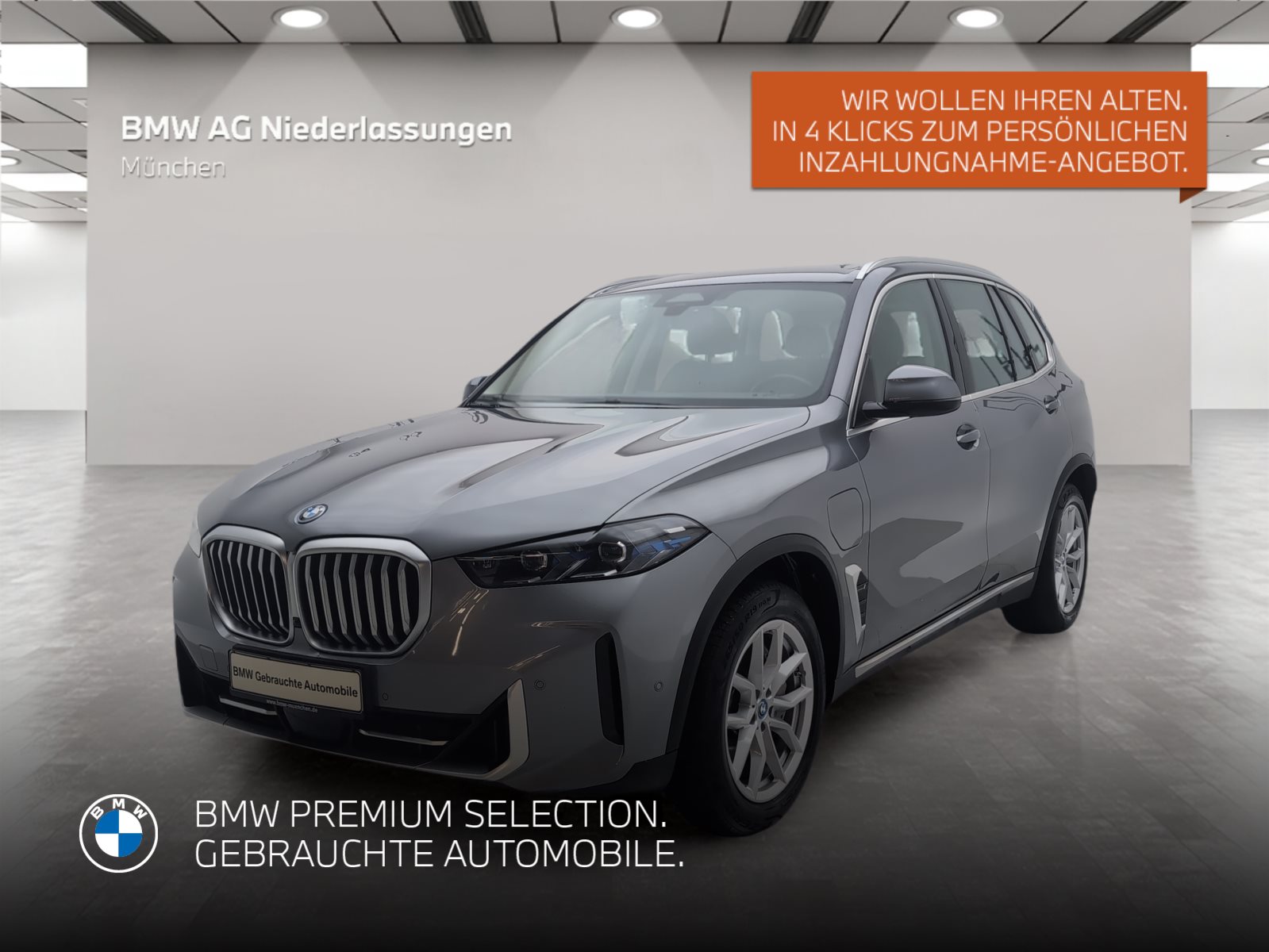 Mehr über den Artikel erfahren BMW X5 xDrive50e Navi AHK Kamera Sportsitze HiFi Navi AHK Kamera Sportsitze HiFi