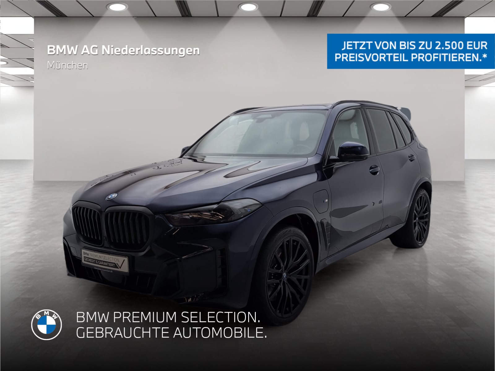 Mehr über den Artikel erfahren BMW X5 xDrive50e M Sport AHK Driv.Assist.Prof LED M Sport AHK Driv.Assist.Prof LED