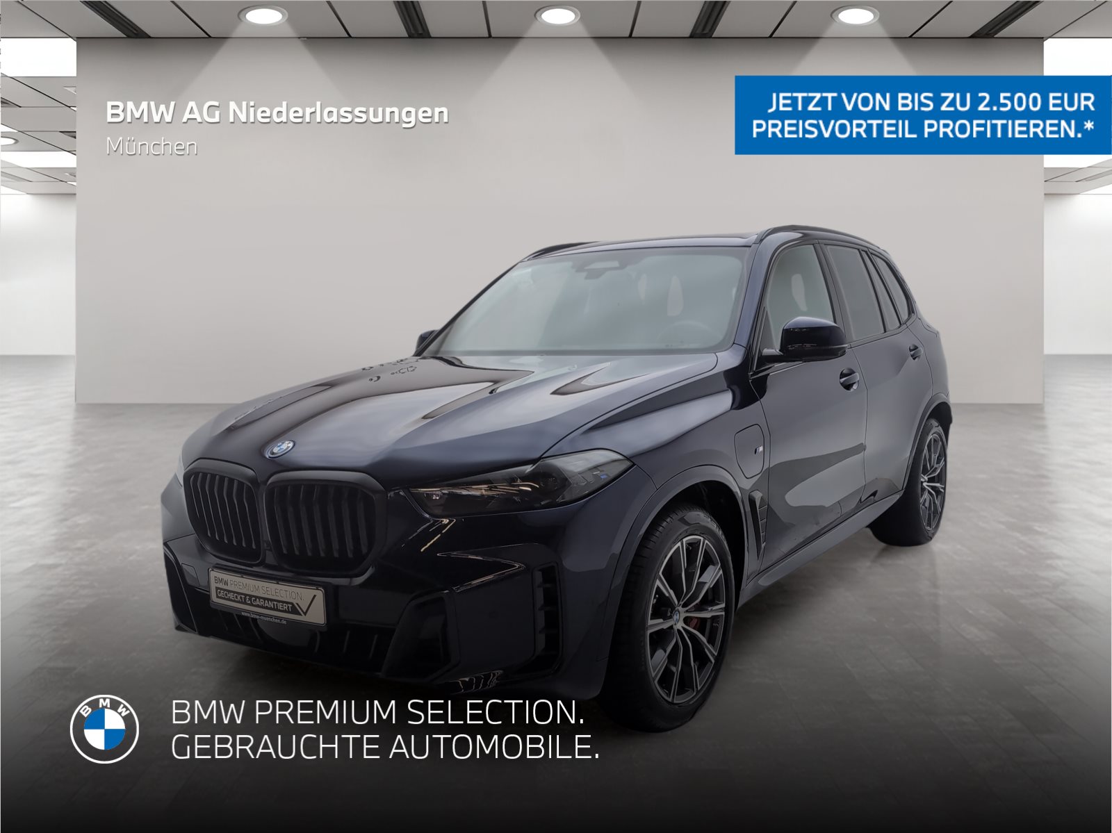 Mehr über den Artikel erfahren BMW X5 xDrive50e M Sport AHK Driv.Assist.Prof LED M Sport AHK Driv.Assist.Prof LED