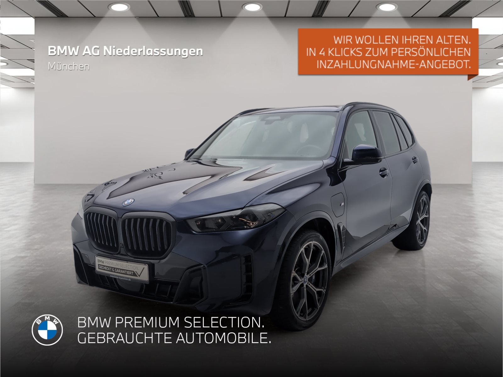Mehr über den Artikel erfahren BMW X5 xDrive50e M Sport AHK Driv.Assist.Prof LED M Sport AHK Driv.Assist.Prof LED