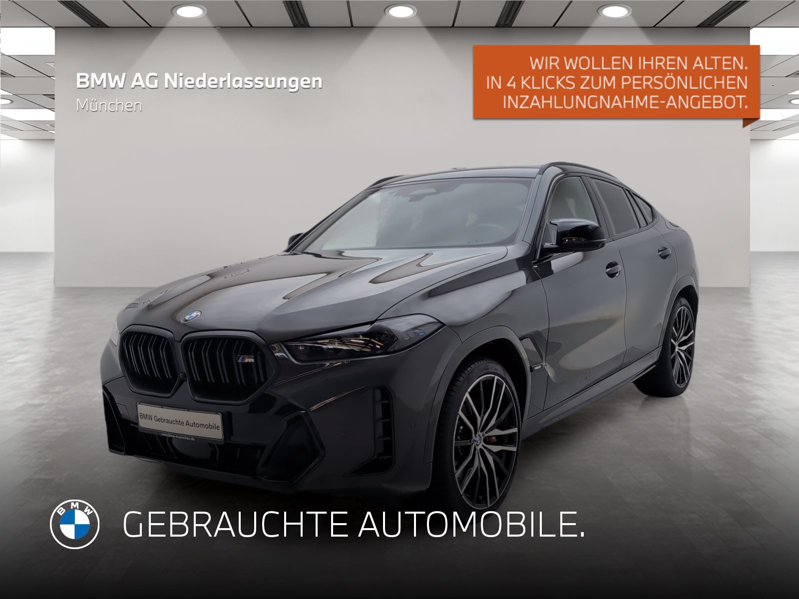 Mehr über den Artikel erfahren BMW X6 M60i xDrive M Sport Standheizung Harman/K M Sport Standheizung Harman/K