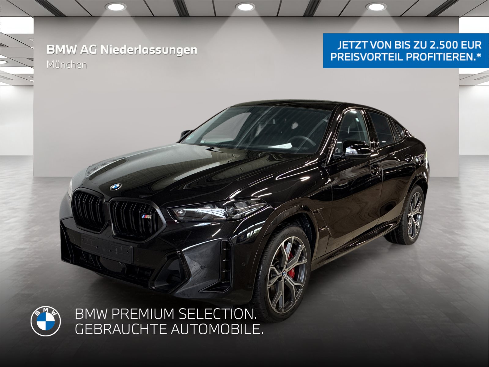 Mehr über den Artikel erfahren BMW X6 M60i xDrive M Sport AHK Driv.Assist.Prof LED M Sport AHK Driv.Assist.Prof LED