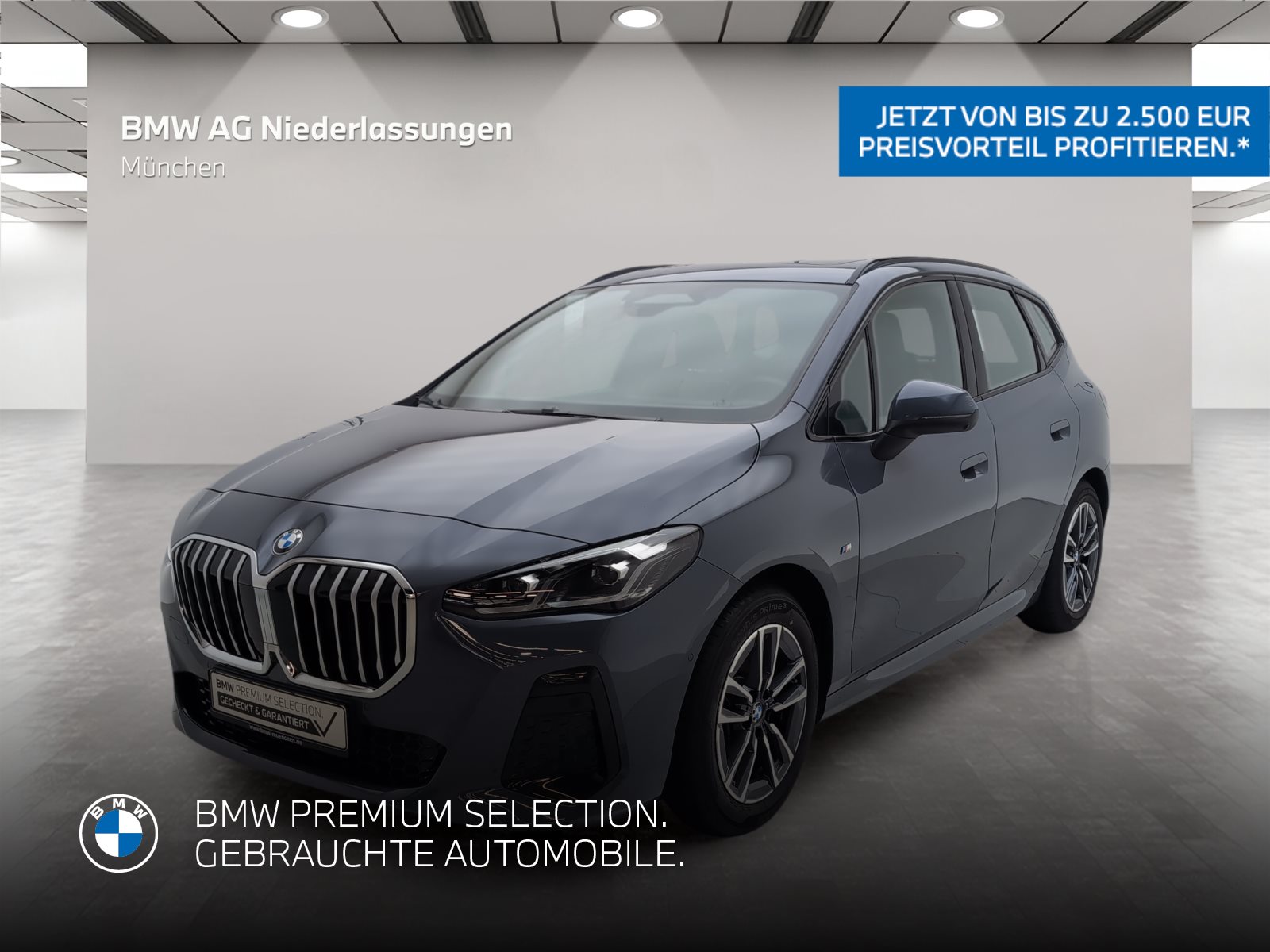 Mehr über den Artikel erfahren BMW 223d xDrive Active Tourer M Sport AHK Harman/K Active Tourer M Sport AHK Harman/K