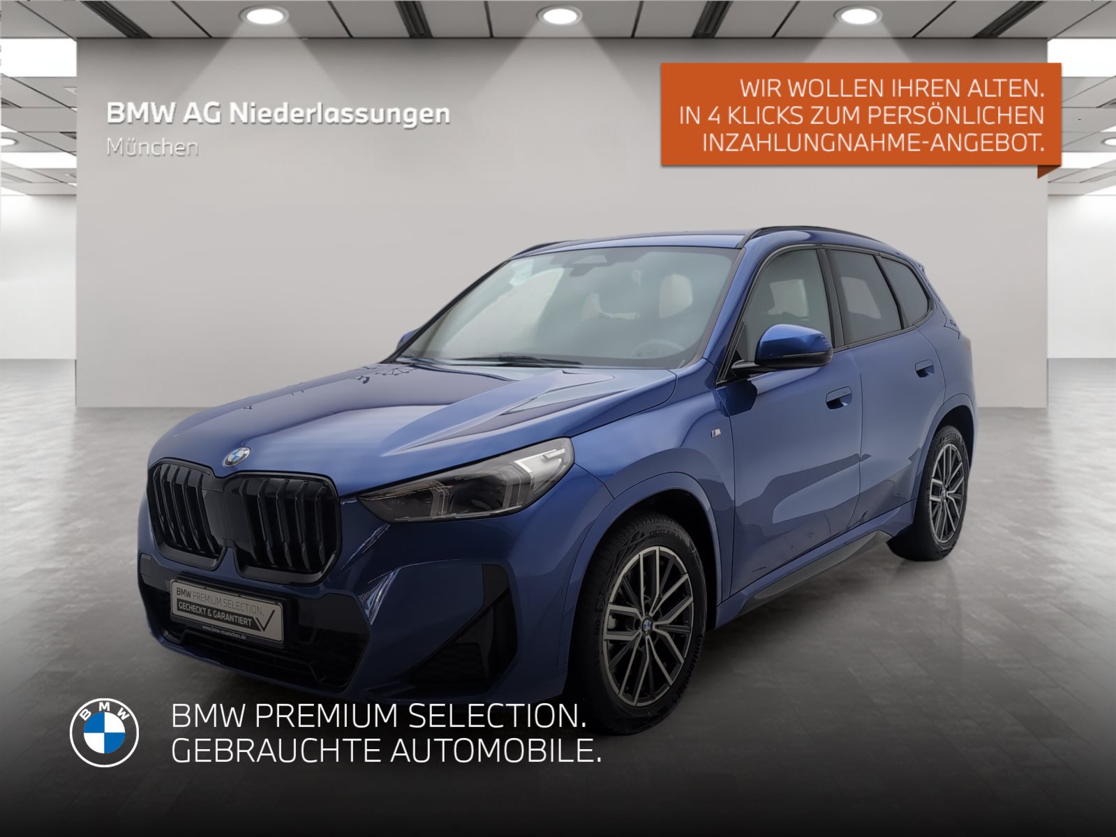 Mehr über den Artikel erfahren BMW X1 xDrive23d M Sport AHK Kamera Driv.Assist LED M Sport AHK Kamera Driv.Assist LED