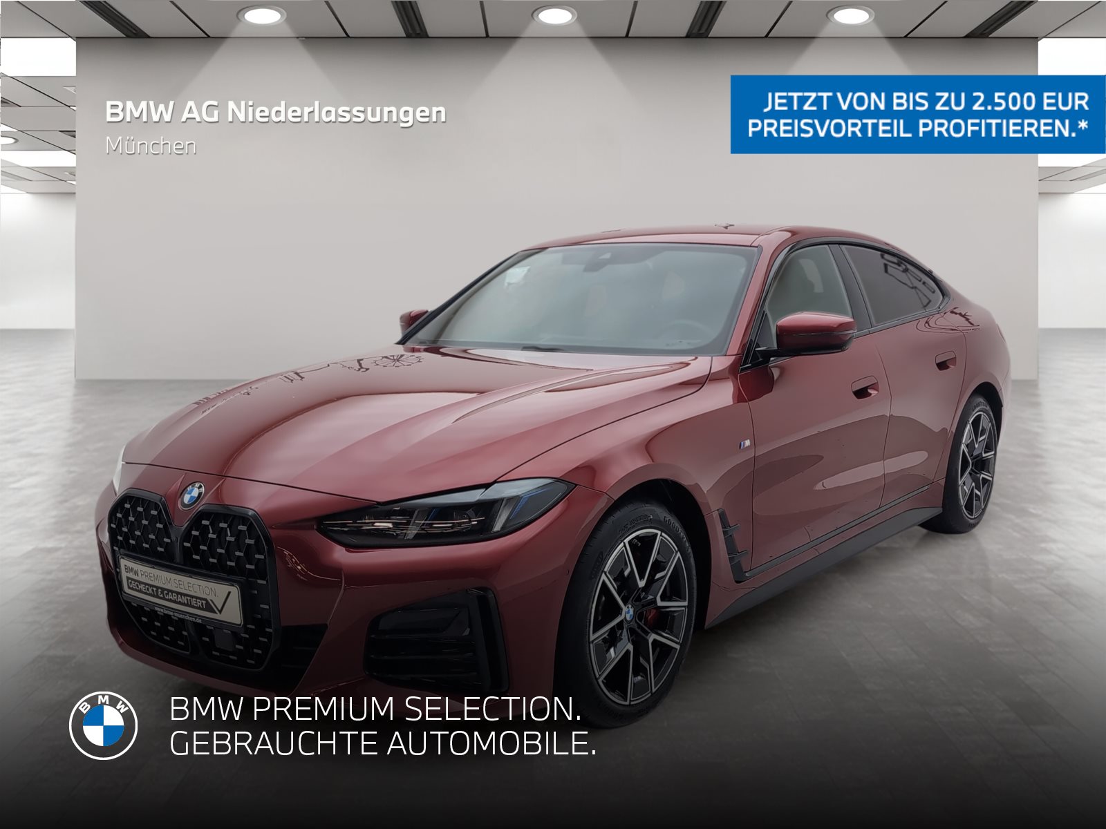 Mehr über den Artikel erfahren BMW 420d xDrive Gran Coupé M Sport Standheizung AHK Gran Coupé M Sport Standheizung AHK