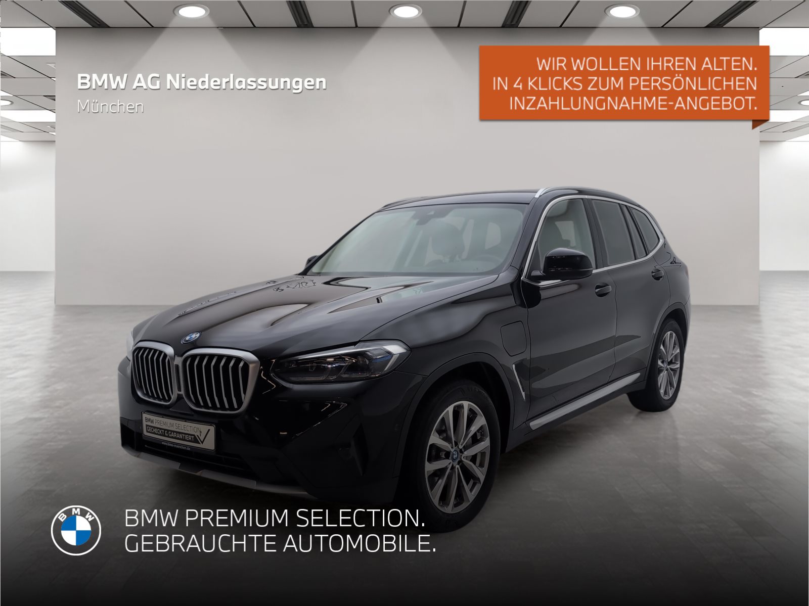 Mehr über den Artikel erfahren BMW X3 xDrive30e Navi Head-Up Laser Kamera HiFi Navi Head-Up Laser Kamera HiFi