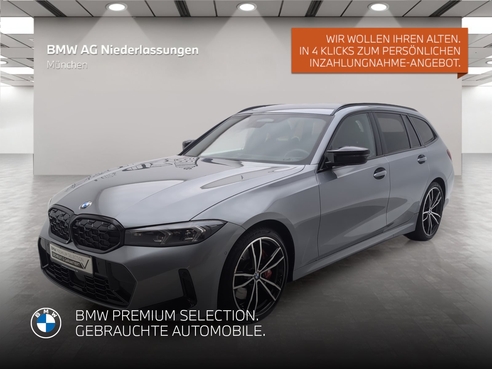 Mehr über den Artikel erfahren BMW M340d xDrive Touring M Sport AHK Harman/K LED Touring M Sport AHK Harman/K LED
