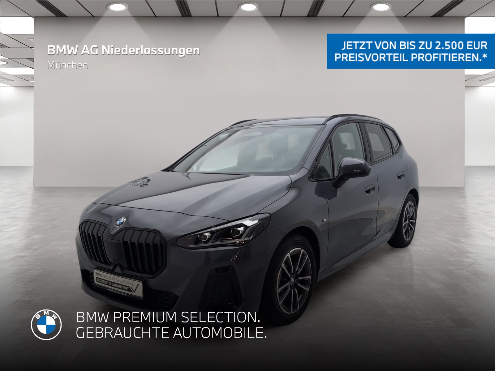 Mehr über den Artikel erfahren BMW 220i Active Tourer M Sport AHK Harman/K Kamera Active Tourer M Sport AHK Harman/K Kamera