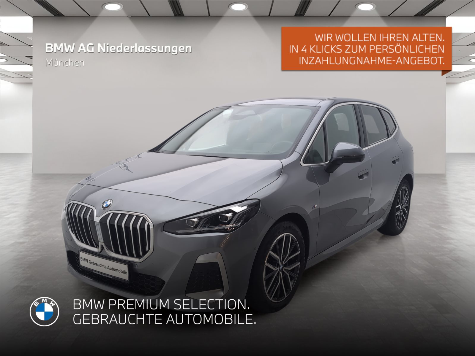 Mehr über den Artikel erfahren BMW 220i Active Tourer M Sport AHK Driv.Assist+ LED Active Tourer M Sport AHK Driv.Assist+ LED