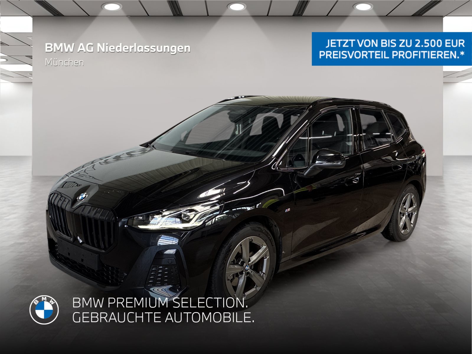 Mehr über den Artikel erfahren BMW 220i Active Tourer M Sport AHK Kamera LED Alarm Active Tourer M Sport AHK Kamera LED Alarm