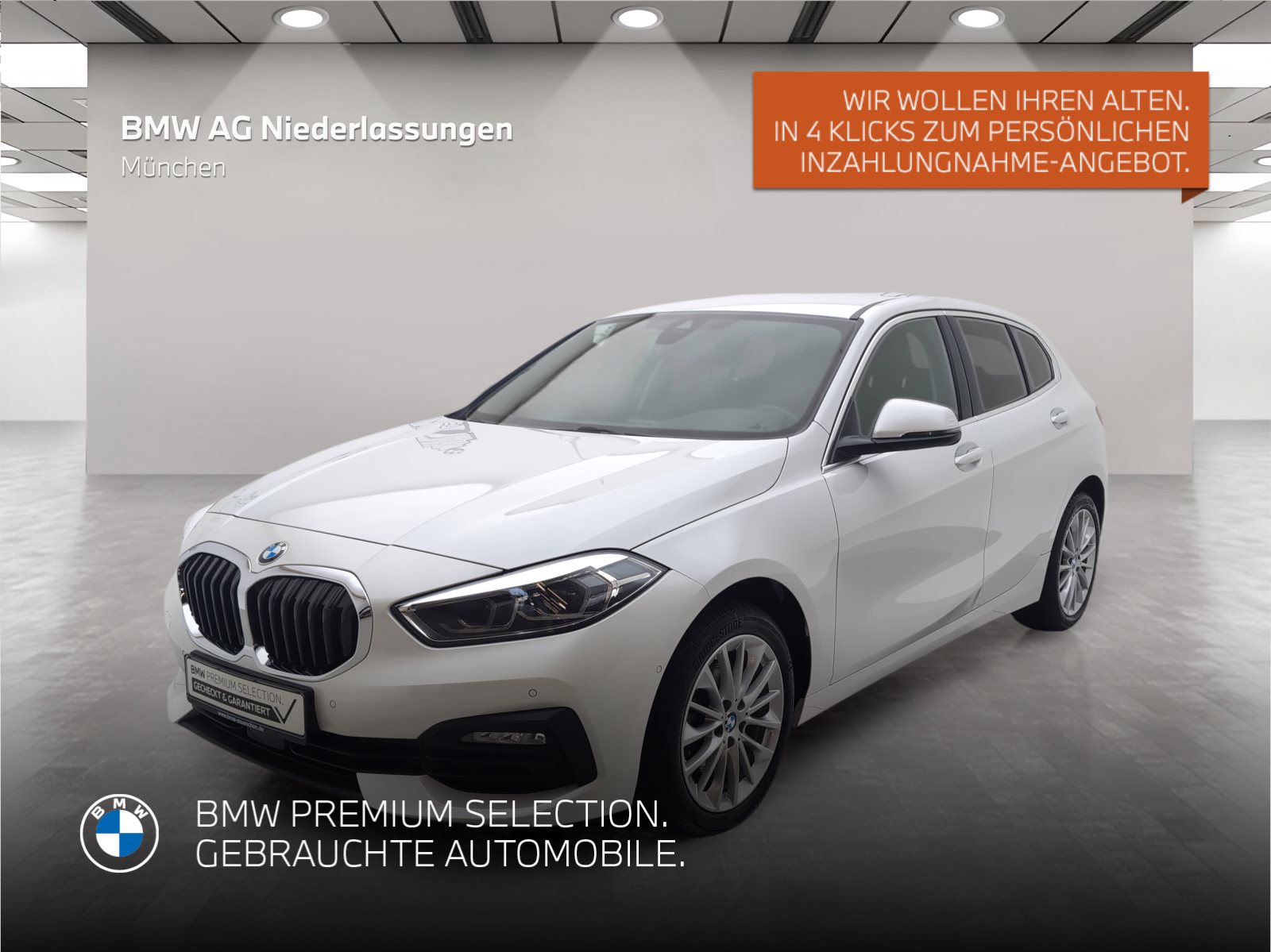 Mehr über den Artikel erfahren BMW 118i LiveCockpitProf PDC LED Sitzheizung LiveCockpitProf PDC LED Sitzheizung