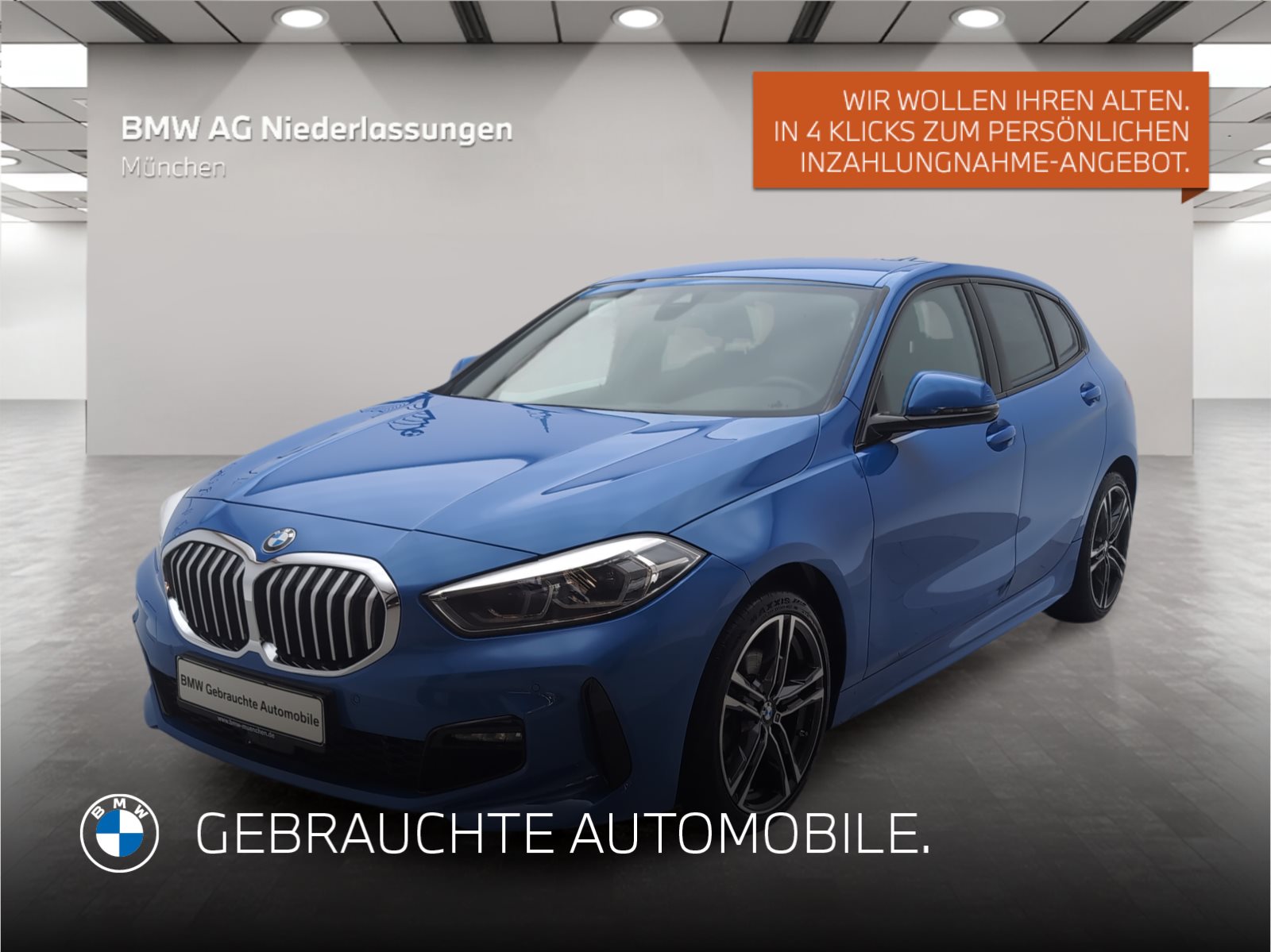 Mehr über den Artikel erfahren BMW 118i M Sport Harman/K LiveCockpitProf PDC LED M Sport Harman/K LiveCockpitProf PDC LED