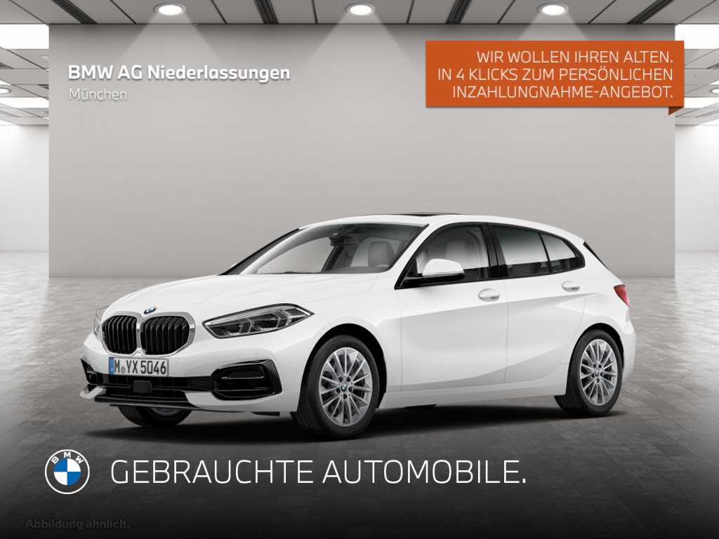 Mehr über den Artikel erfahren BMW 118d Sport Line AHK LiveCockpitProf Pano.Dach Sport Line AHK LiveCockpitProf Pano.Dach