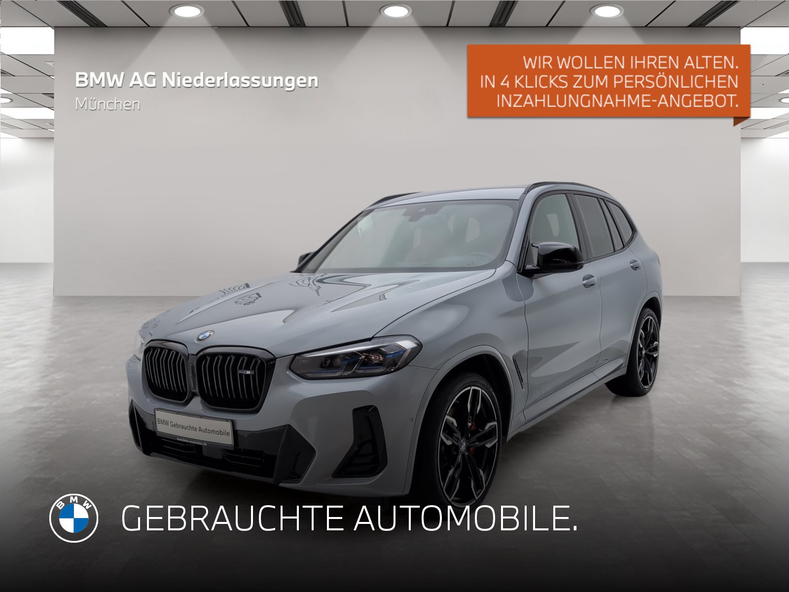 Mehr über den Artikel erfahren BMW X3 M40i Standheizung Navi AHK Harman/K Head-Up Standheizung Navi AHK Harman/K Head-Up