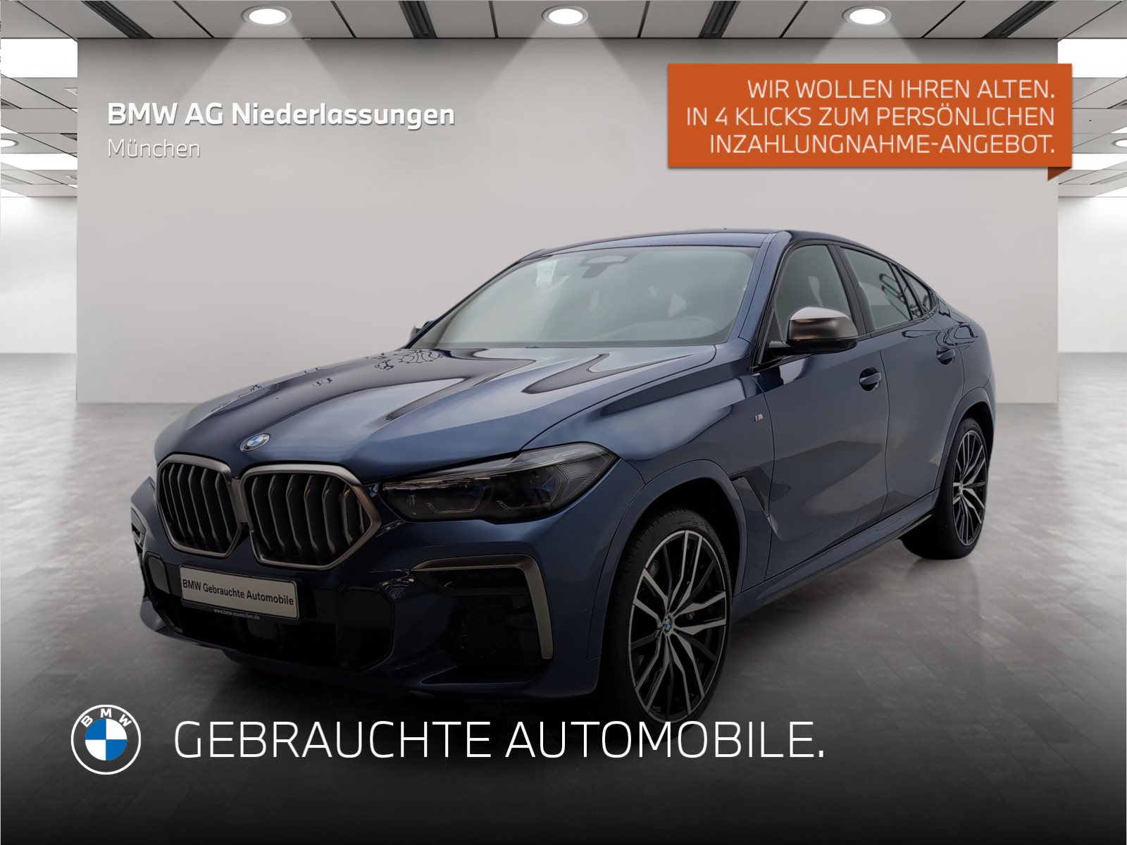 Mehr über den Artikel erfahren BMW X6 M50i Standheizung Massage AHK Harman/K Laser Standheizung Massage AHK Harman/K Laser