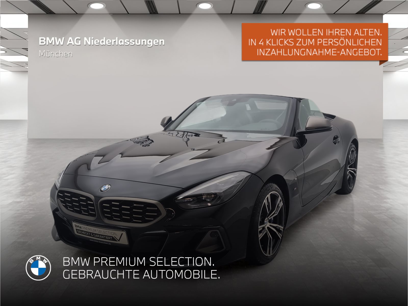 Mehr über den Artikel erfahren BMW Z4 M40i LiveCockpitProf Kamera Driv.Assist HiFi LiveCockpitProf Kamera Driv.Assist HiFi