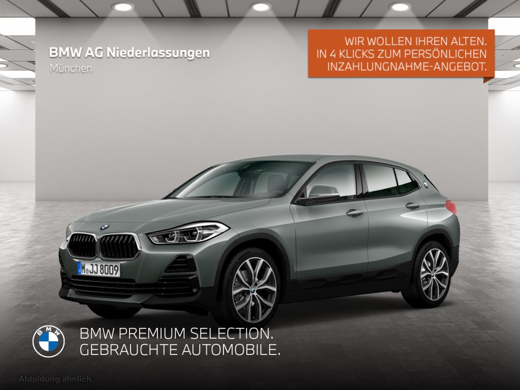 Mehr über den Artikel erfahren BMW X2 sDrive18d Navi Kamera Sportsitze LED Navi Kamera Sportsitze LED