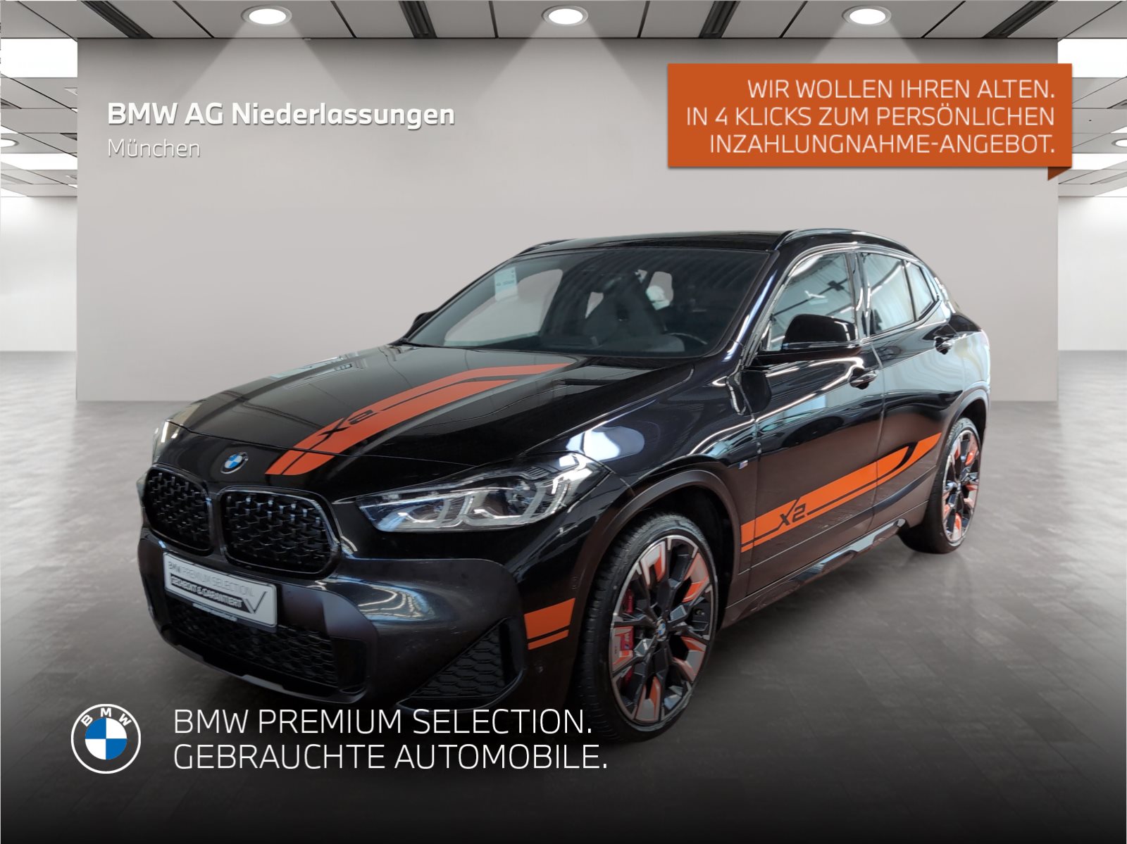 Mehr über den Artikel erfahren BMW X2 xDrive25d Navi Driv.Assist+ Harman/K Head-Up Navi Driv.Assist+ Harman/K Head-Up