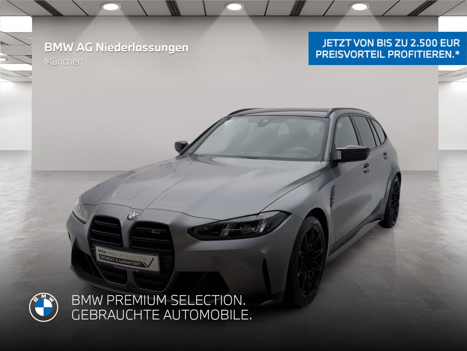Mehr über den Artikel erfahren BMW M3 Competition M xDrive Touring Harman/K Kamera M xDrive Touring Harman/K Kamera