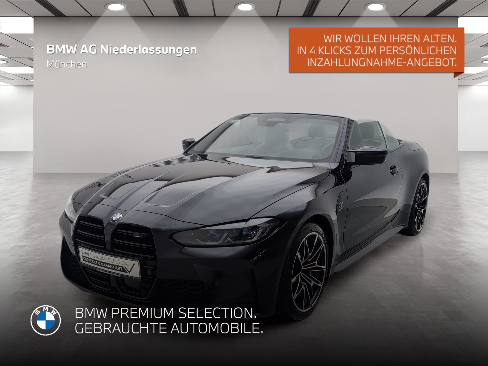 Mehr über den Artikel erfahren BMW M4 Competition M xDrive Cabrio Driv.Assist.Prof M xDrive Cabrio Driv.Assist.Prof