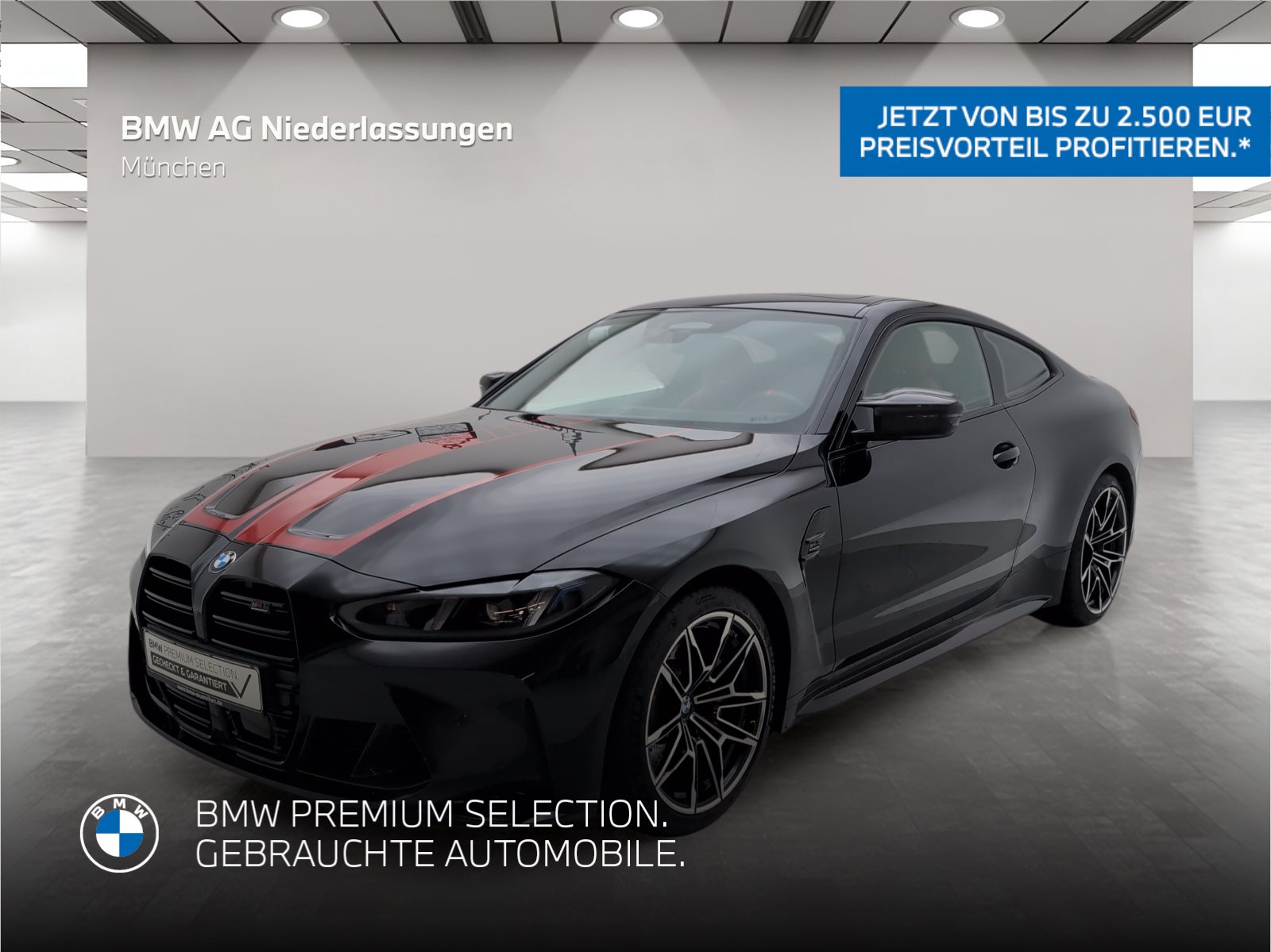 Mehr über den Artikel erfahren BMW M4 Competition M xDrive Coupé Driv.Assist.Prof M xDrive Coupé Driv.Assist.Prof