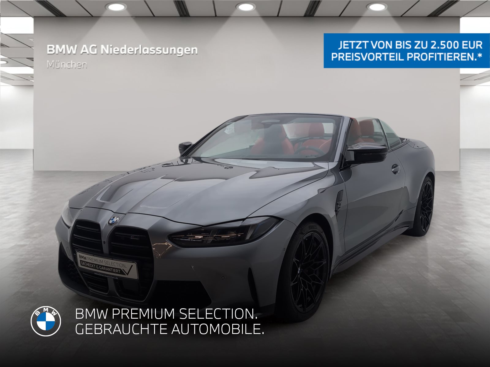 Mehr über den Artikel erfahren BMW M4 Competition M xDrive Cabrio Driv.Assist.Prof M xDrive Cabrio Driv.Assist.Prof