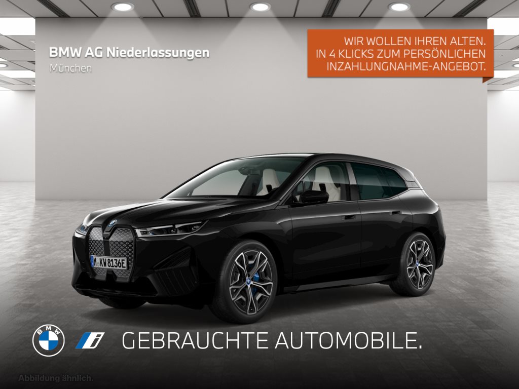 Mehr über den Artikel erfahren BMW iX xDrive50 AHK Driv.Assist.Prof Harman/K Laser AHK Driv.Assist.Prof Harman/K Laser