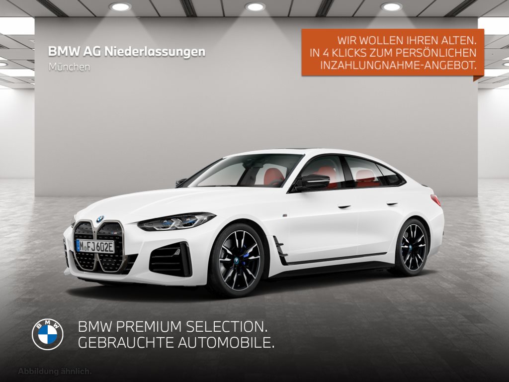 Mehr über den Artikel erfahren BMW i4 M50 Gran Coupé AHK Driv.Assist.Prof Harman/K Gran Coupé AHK Driv.Assist.Prof Harman/K