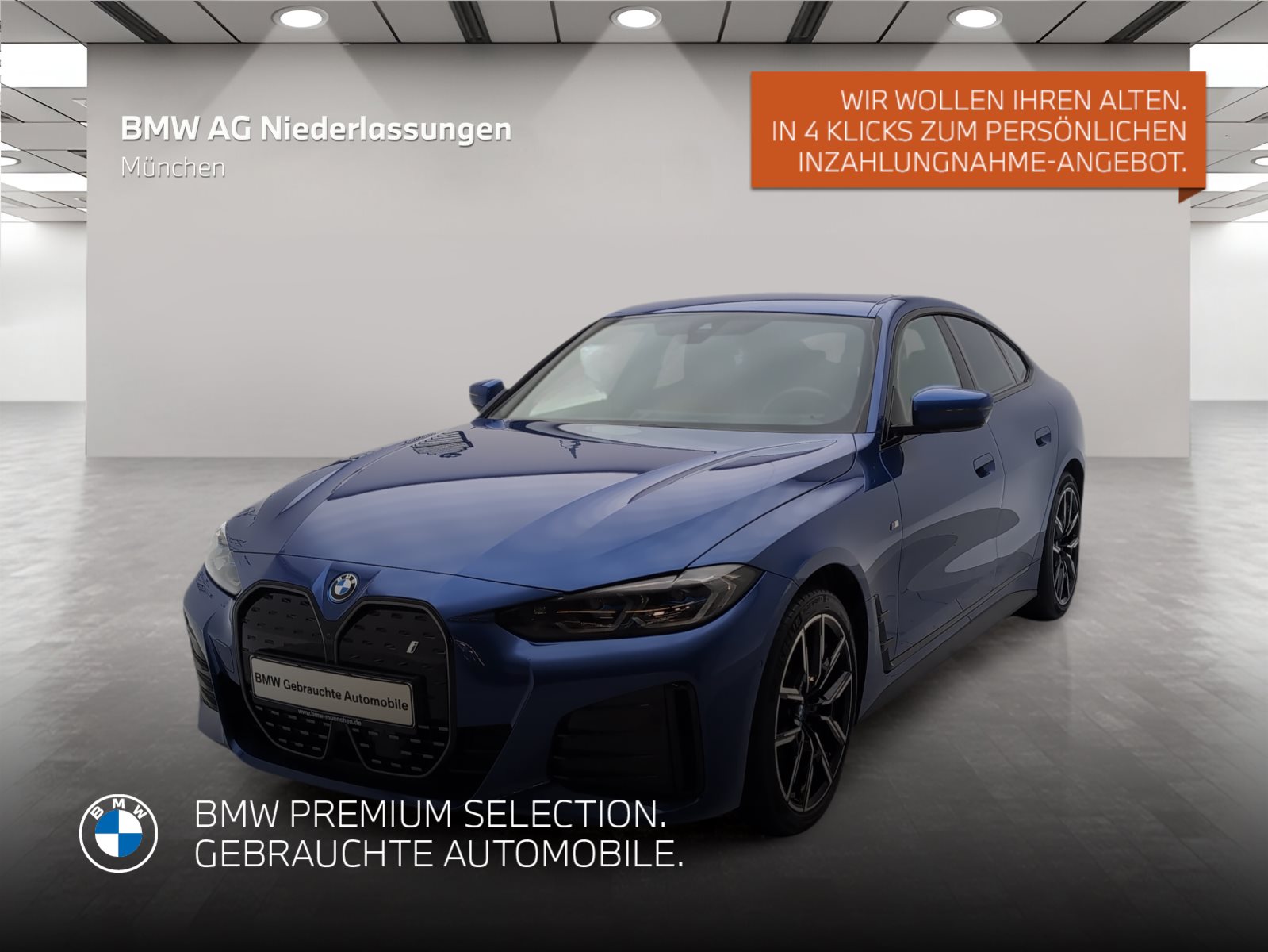 Mehr über den Artikel erfahren BMW i4 eDrive35 Gran Coupé M Sport Harman/K Laser Gran Coupé M Sport Harman/K Laser