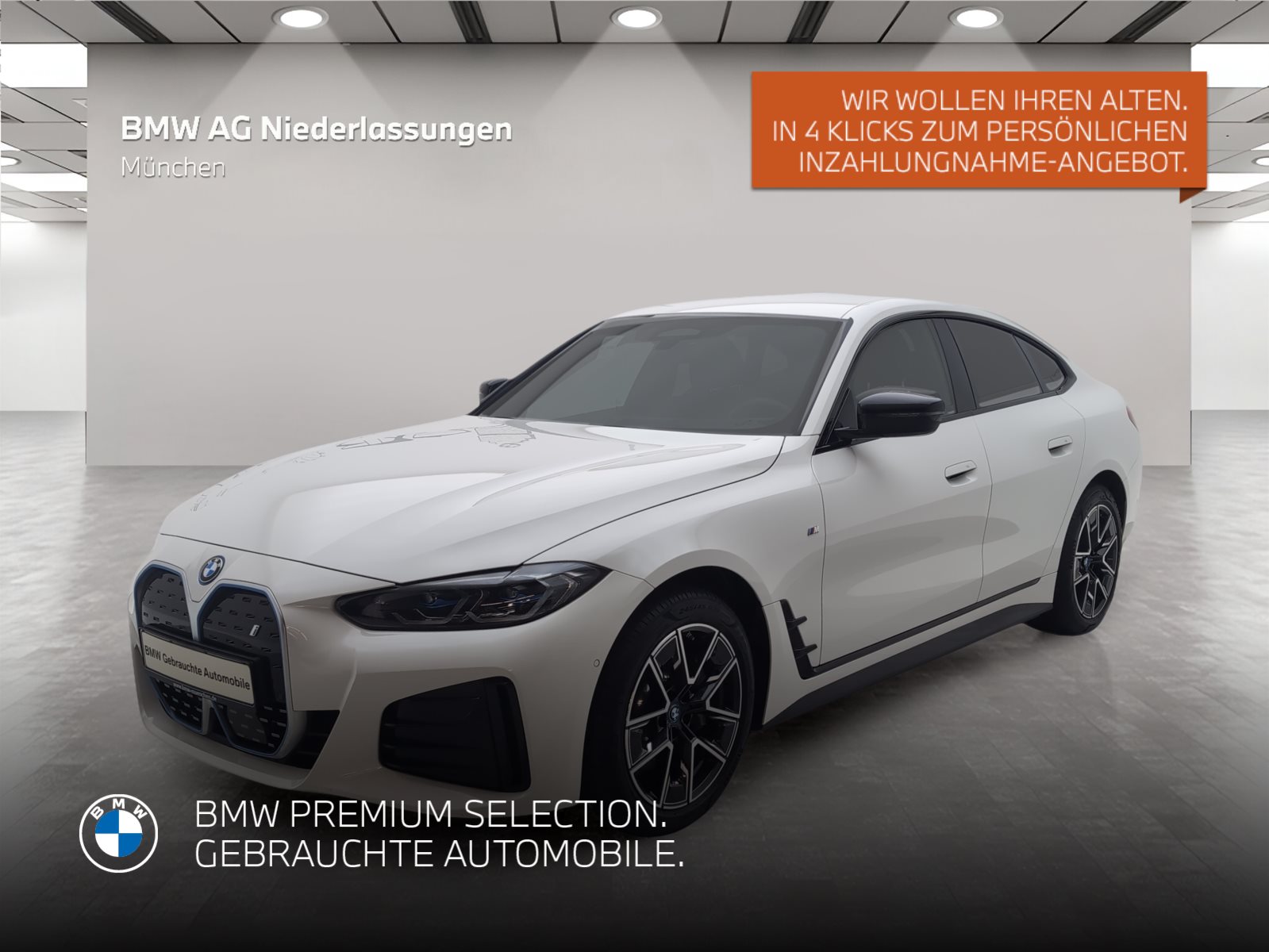 Mehr über den Artikel erfahren BMW i4 eDrive35 Gran Coupé M Sport Driv.Assist.Prof Gran Coupé M Sport Driv.Assist.Prof