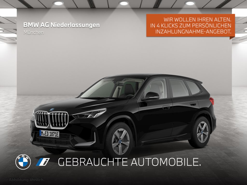 Mehr über den Artikel erfahren BMW iX1 xDrive30 AHK Kamera Pano.Dach Sportsitze AHK Kamera Pano.Dach Sportsitze