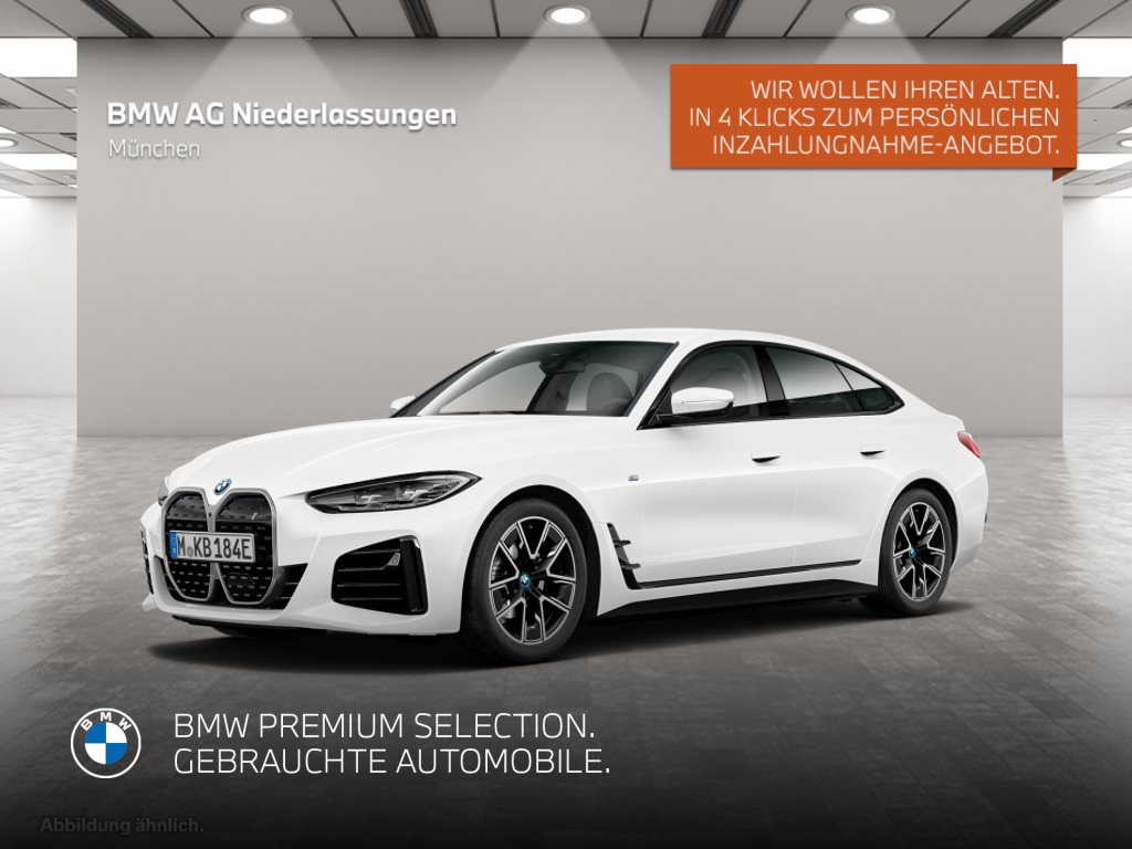 Mehr über den Artikel erfahren BMW i4 eDrive40 Gran Coupé M Sport Navi Kamera HiFi Gran Coupé M Sport Navi Kamera HiFi