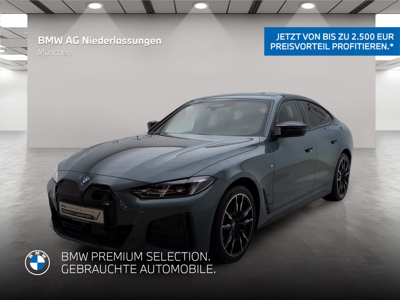 Mehr über den Artikel erfahren BMW i4 M60 xDrive Gran Coupé AHK Driv.Assist.Prof Harman/K xDrive Gran Coupé AHK Driv.Assist.Prof Harman/K