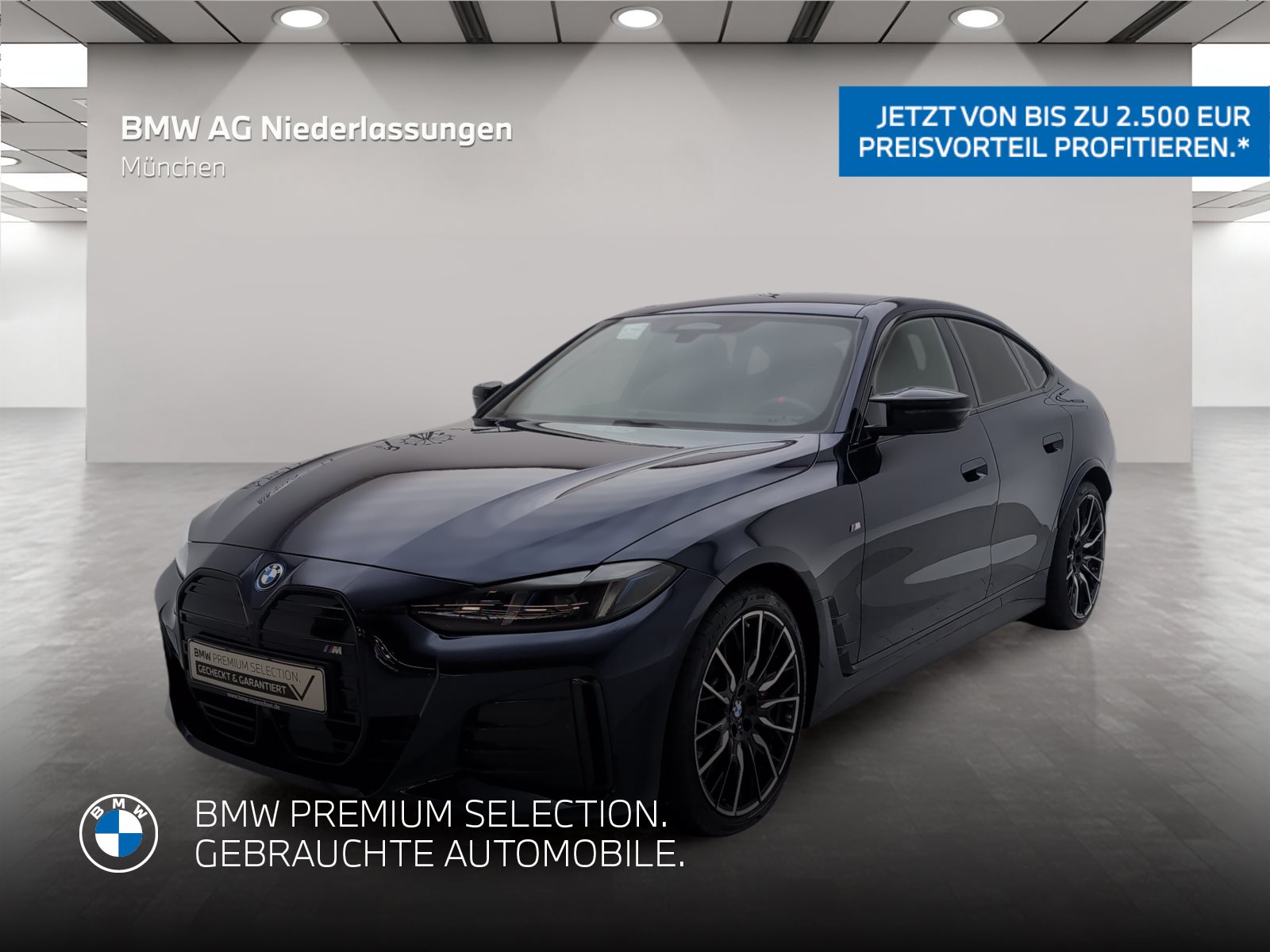 Mehr über den Artikel erfahren BMW i4 M60 xDrive Gran Coupé M Sport Harman/K LED DAB xDrive Gran Coupé M Sport Harman/K LED DAB